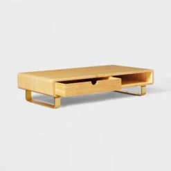 Monitor Riser With USB And Wireless Charging Brown - Threshold™ -Furniture Sales Store GUEST aab00da1 6bb3 4079 920f 355fec806509