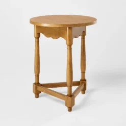 Scalloped Accent Table Light Oak - Threshold™ Designed With Studio McGee 9 Scalloped Accent Table Light Oak - Threshold™ Designed With Studio McGee -Furniture Sales Store GUEST ab0a21dd 471d 45e9 86bd 865a97242bae