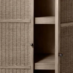 Brandeis Woven Cabinet Brown - Threshold™ Designed With Studio McGee -Furniture Sales Store GUEST ab3e6001 2a20 47f1 b154 408774d065e9
