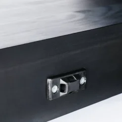 Console Table With Woven Rattan Shelf Black - Threshold™ Designed With Studio McGee -Furniture Sales Store GUEST ace694e0 8779 47cd 88e0 f26dc4c34e37