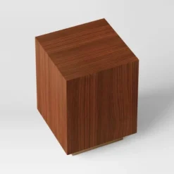 Wood And Metal Plinth Accent Table - Threshold™ -Furniture Sales Store GUEST b0aa5303 be68 469f af51 3993844f9d1c