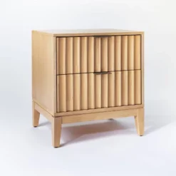 Thousand Oaks Wood Scalloped End Table With Drawers - Threshold™ Designed With Studio McGee -Furniture Sales Store GUEST b1016a0e 6edf 4061 a9c6 028465971ed1