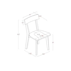 Set Of 2 Bombelli Modern Dining Chair Black - Threshold™ -Furniture Sales Store GUEST b4d023ff 4934 4313 b7a2 f6a4907943a5