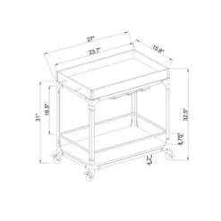Franklin Bar Cart And Wine Rack Weathered Gray - Threshold™ 7 Franklin Bar Cart And Wine Rack Weathered Gray - Threshold™ -Furniture Sales Store GUEST baddc049 bc6c 41a3 9626 2f6e9e0bb00f
