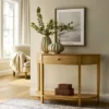 Harriett Console Table Natural Wood - Threshold™ Designed With Studio McGee