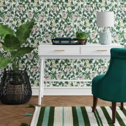 Furniture Sales Store 45 Oslari Wood Writing Desk With Drawers White - Threshold™