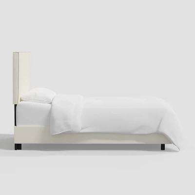 Fanie French Seam Slipcover Bed In Cotton Twill - Threshold™ 2 Fanie French Seam Slipcover Bed In Cotton Twill - Threshold™ - Image 2