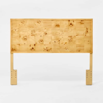 Queen Ogden Headboard Brown - Threshold™ Designed With Studio McGee: Wood Frame, Veneer Surface, 32"H 2 Queen Ogden Headboard Brown - Threshold™ Designed With Studio McGee: Wood Frame, Veneer Surface, 32"H - Image 2