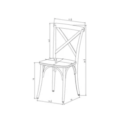 Set Of 2 Malden French Bistro Dining Chair Black - Threshold™ 12 Set Of 2 Malden French Bistro Dining Chair Black - Threshold™ -Furniture Sales Store GUEST be93dcf6 6a27 4d9e 83a8 3927be01d462