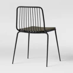 Set Of 2 Sodra Rounded Seat Wire Dining Chair Black - Threshold™ 12 Set Of 2 Sodra Rounded Seat Wire Dining Chair Black - Threshold™ -Furniture Sales Store GUEST beee2ef8 8c06 41f9 85cc 368726c46ac7