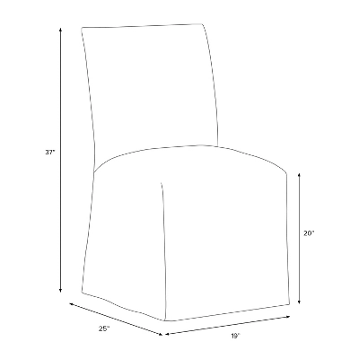 Replacement Slipcover Only For Kay Dining Chair - Threshold™ 5 Replacement Slipcover Only For Kay Dining Chair - Threshold™ - Image 5