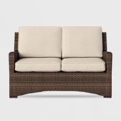 Halsted Wicker Patio Loveseat - Threshold 6 Halsted Wicker Patio Loveseat - Threshold -Furniture Sales Store GUEST c10eda52 f2ba 4abd b5cc 50b37118c7ba