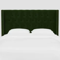 Louis Wingback Headboard In Luxe Velvet - Threshold™