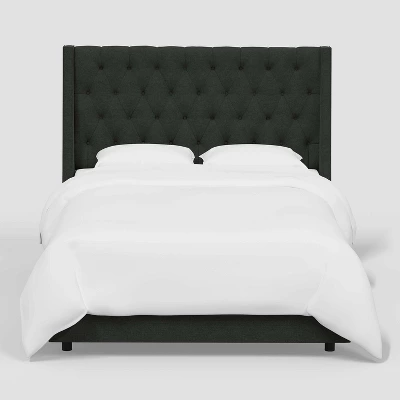 Gilford Wingback Bed In Linen - Threshold™ 1 Gilford Wingback Bed In Linen - Threshold™