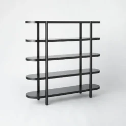 57" Portola Hills 5 Shelf Horizontal Bookcase - Threshold™ Designed With Studio McGee -Furniture Sales Store GUEST c3e902ad 7687 483a a885 6a70b1341eb1
