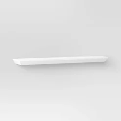 Wedge Shelf With Rod Bracket White - Threshold™ -Furniture Sales Store GUEST c4d19b23 f651 4d9b 882e daf6092e6452