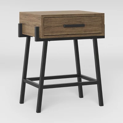 Corinna Angle Leg Side Table Wood - Threshold™ 2 Corinna Angle Leg Side Table Wood - Threshold™ - Image 2