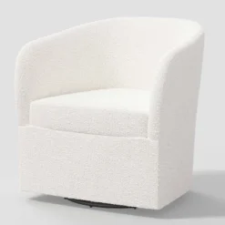Rhea Swivel Chair In Boucle - Threshold™ 13 Rhea Swivel Chair In Boucle - Threshold™ -Furniture Sales Store GUEST c77e428b 763c 4dc0 aec6 063d606ae852