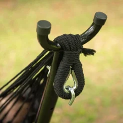 10" Fringe Outdoor Fabric Hammock Black - Threshold™ -Furniture Sales Store GUEST c8a01de8 7dc6 47de 9dfa a9fc03c6a3c7