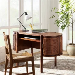 Furniture Sales Store 35 Portola Hills Caned Desk - Threshold™ Designed With Studio McGee