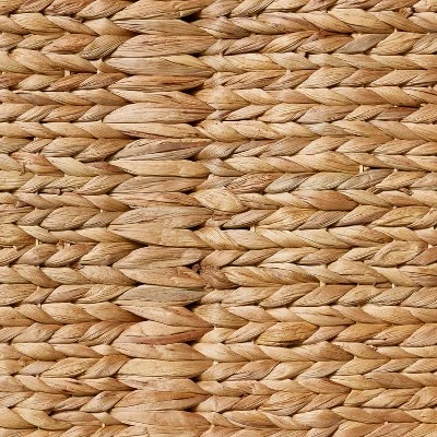 Natural Woven Storage Bench - Threshold™ Designed With Studio McGee: Metal Frame, Fish Scale Pattern, No Assembly Required 4 Natural Woven Storage Bench - Threshold™ Designed With Studio McGee: Metal Frame, Fish Scale Pattern, No Assembly Required - Image 4