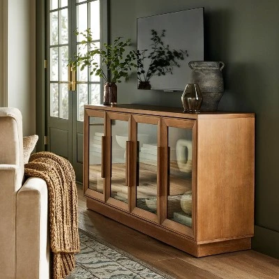 68" Kennington 4 Door Media Stand - Threshold™ Designed With Studio McGee 1 68" Kennington 4 Door Media Stand - Threshold™ Designed With Studio McGee