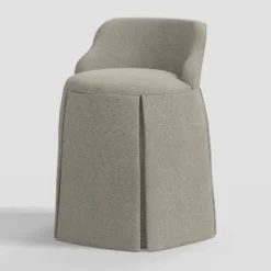 Quin Vanity Chair Linen - Threshold™ -Furniture Sales Store GUEST d16d99e2 c3c2 4a02 93b2 78018d68a08d