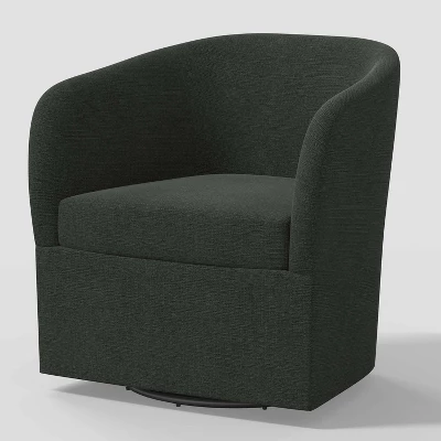 Rhea Swivel Chair In Linen - Threshold™ 5 Rhea Swivel Chair In Linen - Threshold™ - Image 5