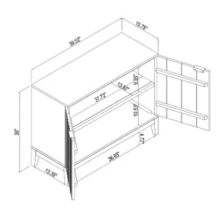 Thousand Oaks Wood Scalloped 2 Door Cabinet Brown - Threshold™ Designed With Studio McGee 10 Thousand Oaks Wood Scalloped 2 Door Cabinet Brown - Threshold™ Designed With Studio McGee -Furniture Sales Store GUEST d30afdbb 7d2d 42ce bb10 d47b620b3648