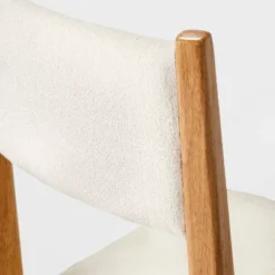 2pk Yalecrest Upholstered Seat And Back With Wood Frame Counter Height Barstools Cream/Natural - Threshold™ Designed With Studio McGee -Furniture Sales Store GUEST d3ac8616 b552 4a5e 8b03 5c1856685f97