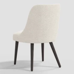 Geller Modern Dining Chair Sheepskin Natural - Threshold™: Armless, Ash Frame, Upholstered, 250lb Capacity