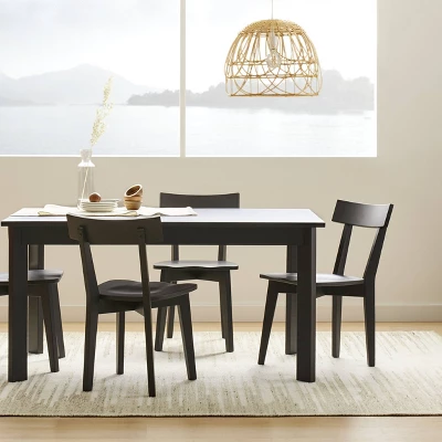 Bombelli Modern Extendable Dining Table Black - Threshold™ 5 Bombelli Modern Extendable Dining Table Black - Threshold™ - Image 5