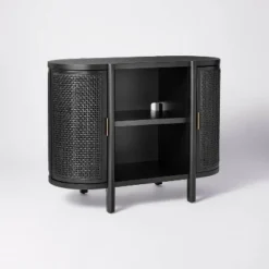 Portola Hills Caned Door Console With Shelves - Threshold™ Designed With Studio McGee -Furniture Sales Store GUEST d8a3124a 3a6a 4b28 8cc4 73d0035a42d8