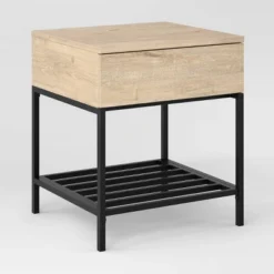 Loring End Table With Charging Station - Threshold™ -Furniture Sales Store GUEST d8b9567b a4cd 4bda 98a6 31c5f7bf53fc