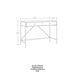 Elowen Desk With Drawer - Threshold™ 11 Elowen Desk With Drawer - Threshold™ -Furniture Sales Store GUEST d8bc6131 f695 487f 9929 67279d524238