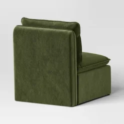 Haven Velvet Modular French Seam Sofa Chair Dark Green - Threshold™ 6 Haven Velvet Modular French Seam Sofa Chair Dark Green - Threshold™ -Furniture Sales Store GUEST db0036a6 d5c7 4235 8cdb 3f004594e8ef