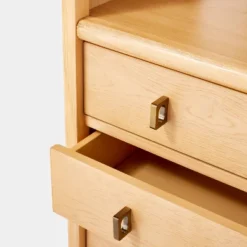 Sandpoint Bookcase With Drawers - Threshold™ Designed With Studio McGee: Wood Veneer Tall Cabinet, 3 Shelves -Furniture Sales Store GUEST df88b11b 9649 4138 a273 7c3a95bd91b2