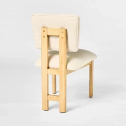 2pk Modern Upholstered Wood Dining Chair Cream - Threshold™ Designed With Studio McGee: Lacquered Rubberwood, Polyester Upholstery 7 2pk Modern Upholstered Wood Dining Chair Cream - Threshold™ Designed With Studio McGee: Lacquered Rubberwood, Polyester Upholstery -Furniture Sales Store GUEST dfc092f4 43e3 45cd 8b1a eba11b696aa9