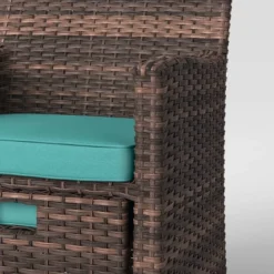 Halsted 5pc Wicker Small Space Patio Furniture Set - Threshold 19 Halsted 5pc Wicker Small Space Patio Furniture Set - Threshold -Furniture Sales Store GUEST e2b412f3 c641 4b15 8e06 88929b6378f8