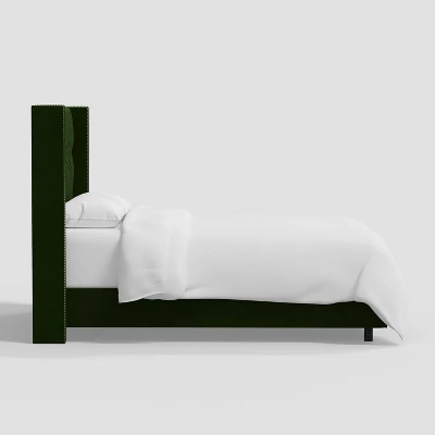 Louis Wingback Bed In Luxe Velvet - Threshold™ 2 Louis Wingback Bed In Luxe Velvet - Threshold™ - Image 2