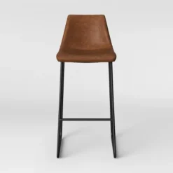 Bowden Faux Leather Barstool - Threshold™ -Furniture Sales Store GUEST e58c918a 7f24 44b0 a4b7 f8d289ca598f