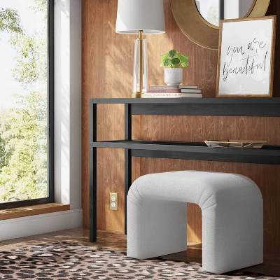 Cicely Waterfall Ottoman - Threshold™ 4 Cicely Waterfall Ottoman - Threshold™ - Image 4