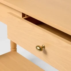 60" Modern Wooden Console Table With Drawer Brown - Threshold™ Designed With Studio McGee -Furniture Sales Store GUEST ebde4b3b c33f 4ff1 b0dc 2641e0c8daf2