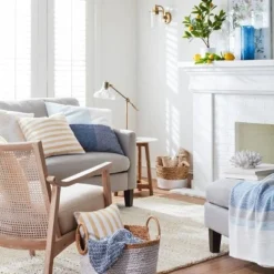 Lanham Marble Top Side Table Brown - Threshold™ -Furniture Sales Store GUEST ec92174d 7f31 4f27 8aef 6f58c8539f49