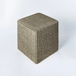 Lynwood Square Woven Cube Natural - Threshold™ Designed With Studio McGee -Furniture Sales Store GUEST ed0cf75a a806 4b02 a74d 1092a00fb29d