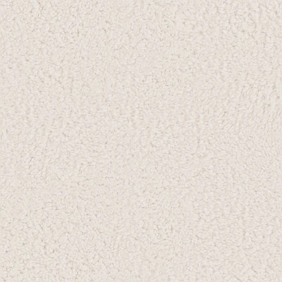 Galena Channel Tufted Shearling Brass Ottoman Cream - Threshold™: Round Pouf, No Assembly, Metal Base 3 Galena Channel Tufted Shearling Brass Ottoman Cream - Threshold™: Round Pouf, No Assembly, Metal Base - Image 3