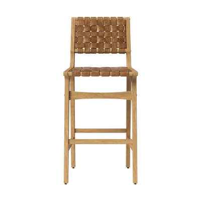 Ceylon Woven And Wood Barstool - Threshold™ 6 Ceylon Woven And Wood Barstool - Threshold™ - Image 6