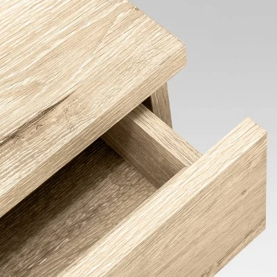 Loring Console Table Vintage Oak - Threshold™ 3 Loring Console Table Vintage Oak - Threshold™ - Image 3