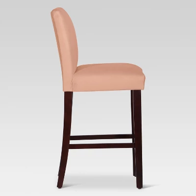 30" Velvet Parsons Barstool Wood - Threshold™ 2 30" Velvet Parsons Barstool Wood - Threshold™ - Image 2