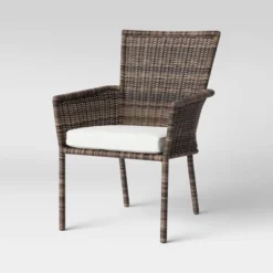 Monroe 2pk Patio Stack Dining Chairs Linen - Threshold™ -Furniture Sales Store GUEST f6ba490d 602e 4484 bada 1ff13d1781bf